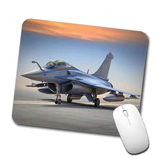 Dassault Rafale French Multirole Fighter Plane Low Profile Mouse Pad Mat