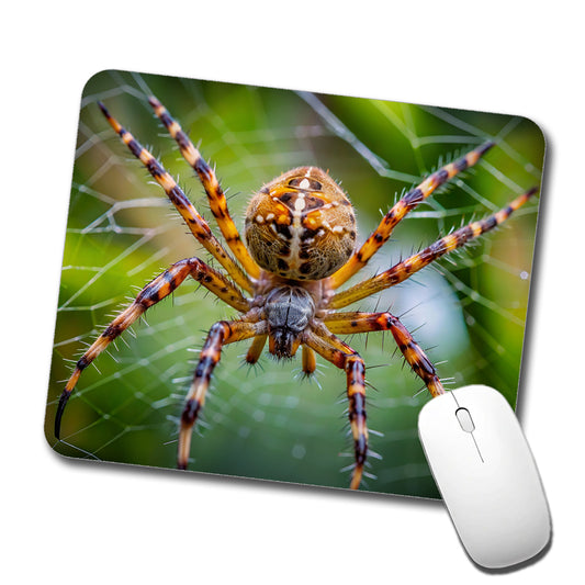 Orb Weaver Spider Low Profile Mouse Pad Mat