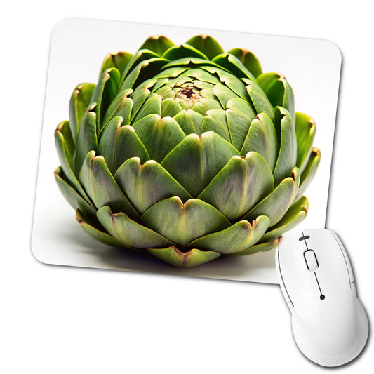 Artichoke Vegetable Photo Low Profile Mouse Pad Mat