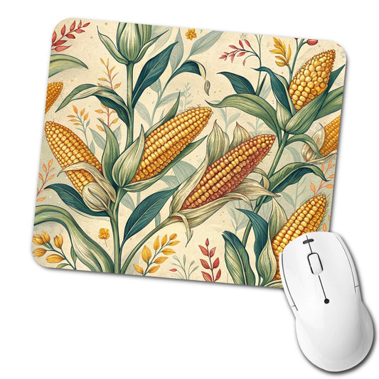 Corn on the Cob Pattern Low Profile Mouse Pad Mat