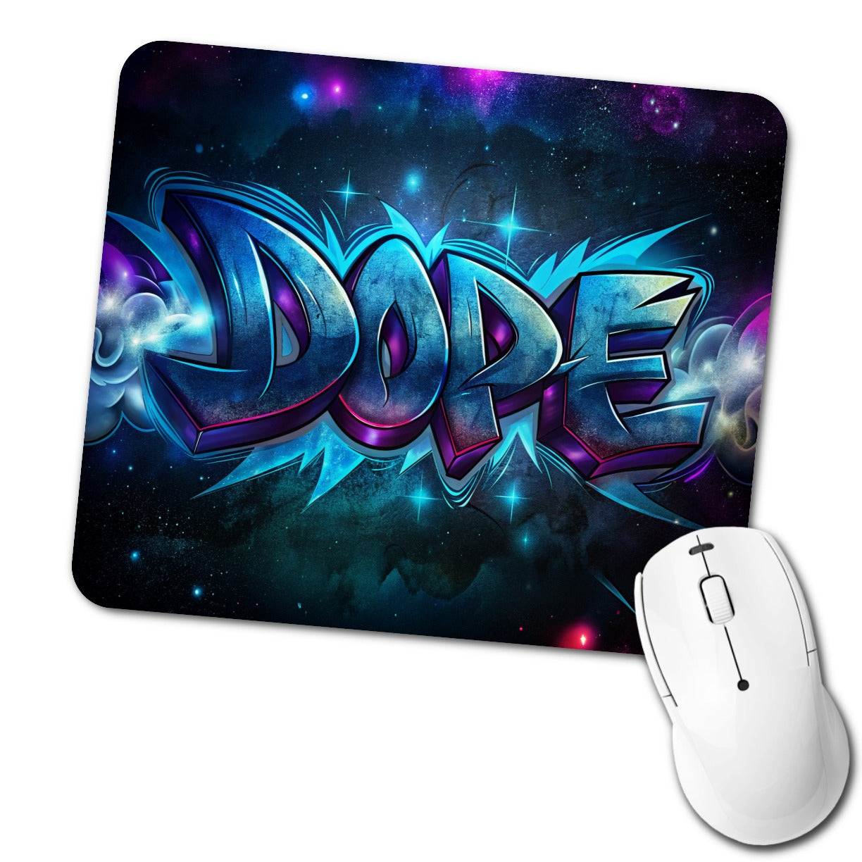 Dope Graffiti Low Profile Mouse Pad Mat
