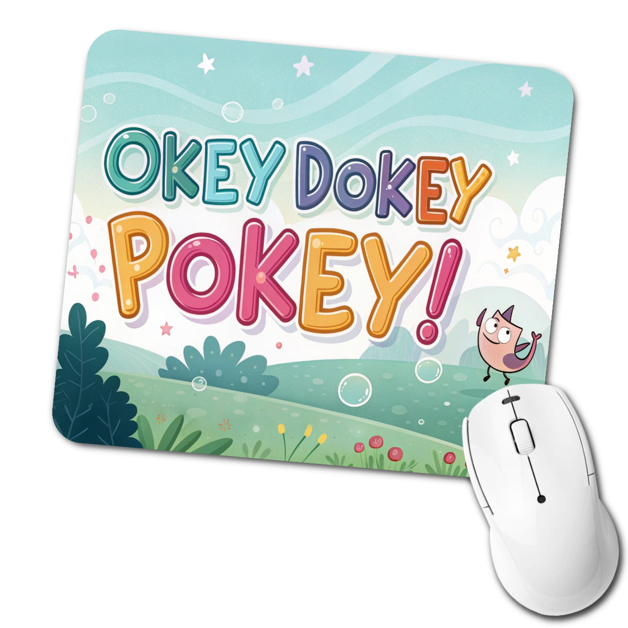 Okey Dokey Pokey Funny Low Profile Mouse Pad Mat
