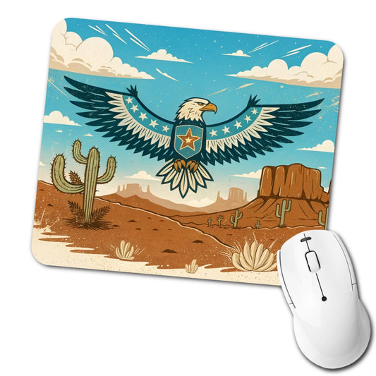 American Eagle Western Southwestern Low Profile Mouse Pad Mat