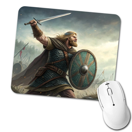Beowulf Viking Legend Low Profile Mouse Pad Mat