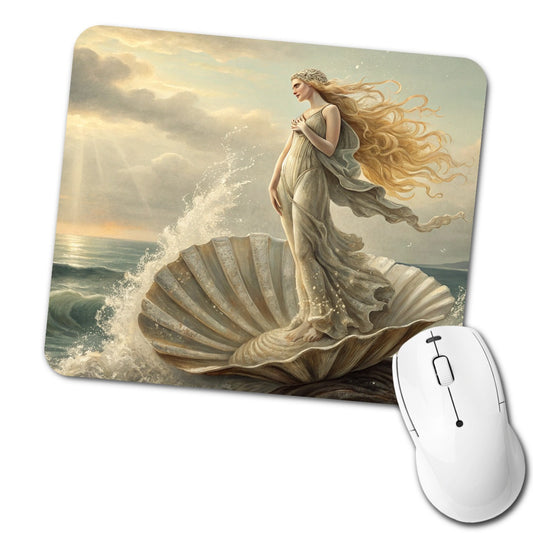 Birth of Venus Inspired Low Profile Mouse Pad Mat