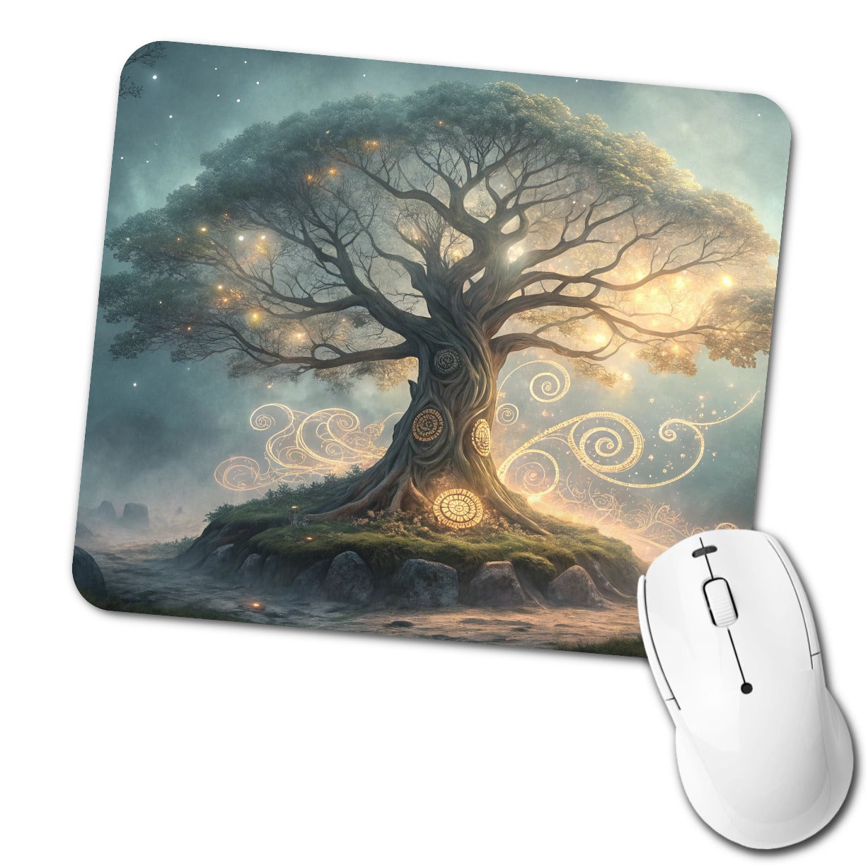 Enchanted Tree Of Life Low Profile Mouse Pad Mat