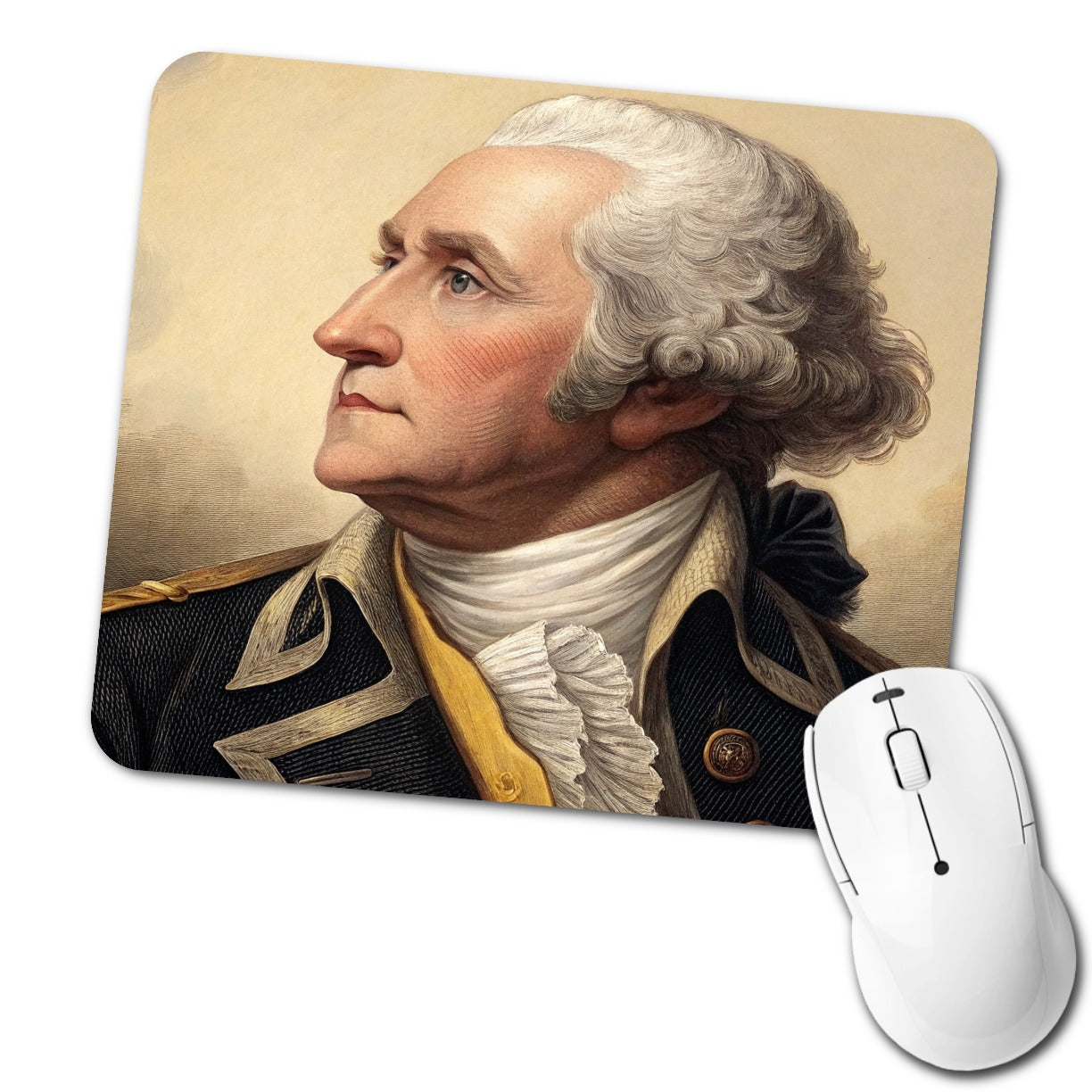 George Washington First President Low Profile Mouse Pad Mat