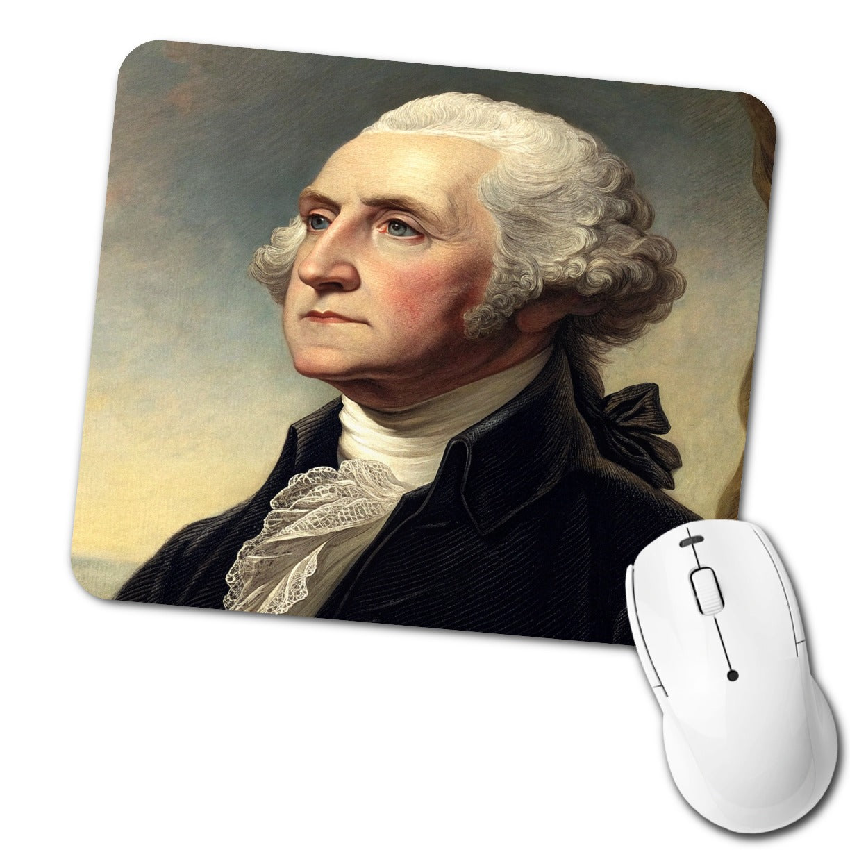 George Washington Founding Father Low Profile Mouse Pad Mat