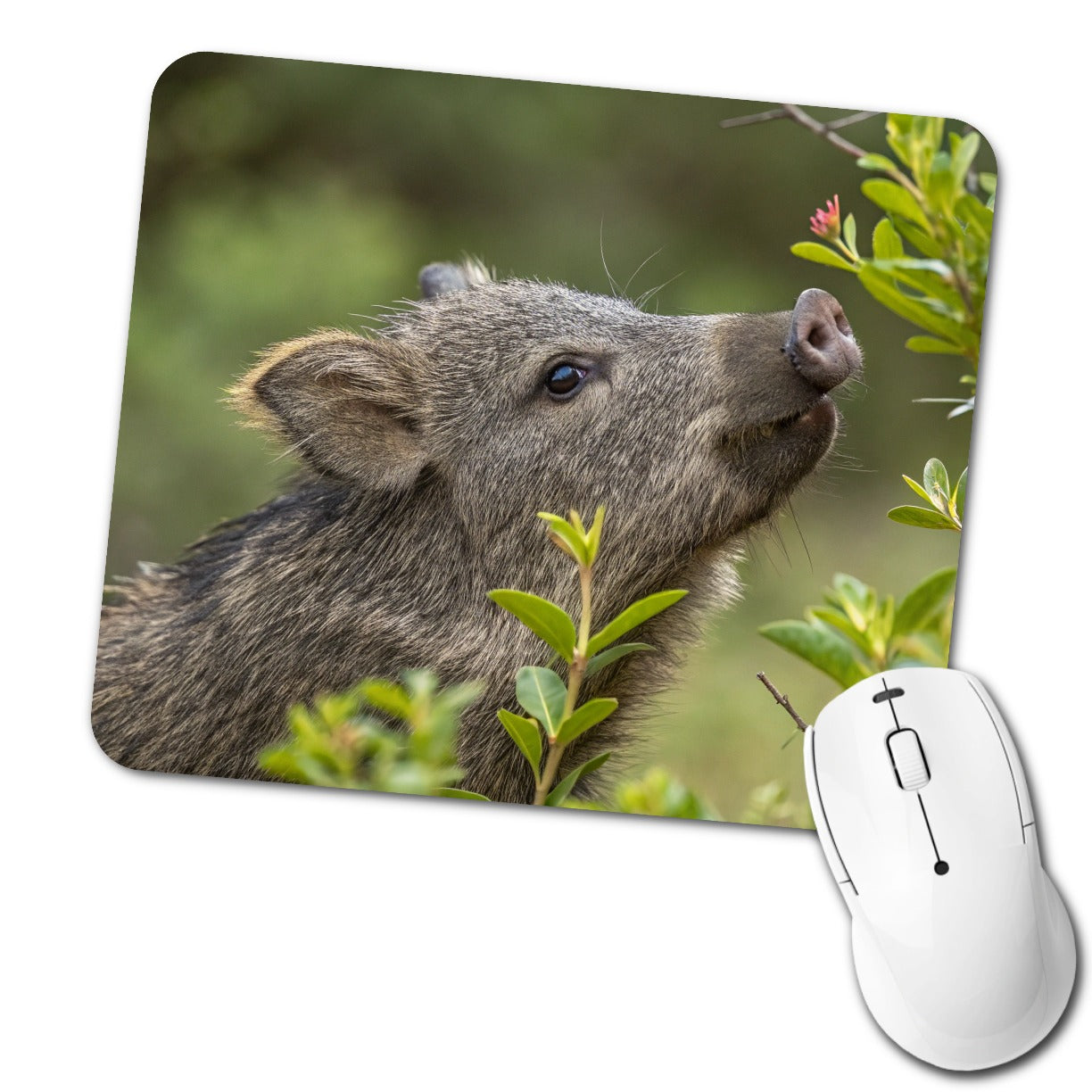 Javelina Woodland Low Profile Mouse Pad Mat