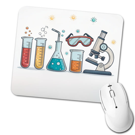 Science Chemistry Biology Physics Low Profile Mouse Pad Mat
