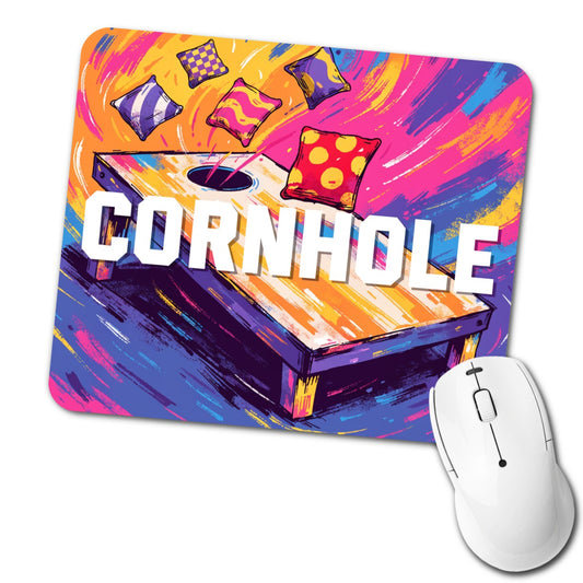 Cornhole Game Low Profile Mouse Pad Mat