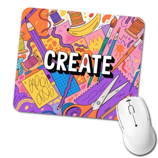 Create Artist Crafting Creative Low Profile Mouse Pad Mat