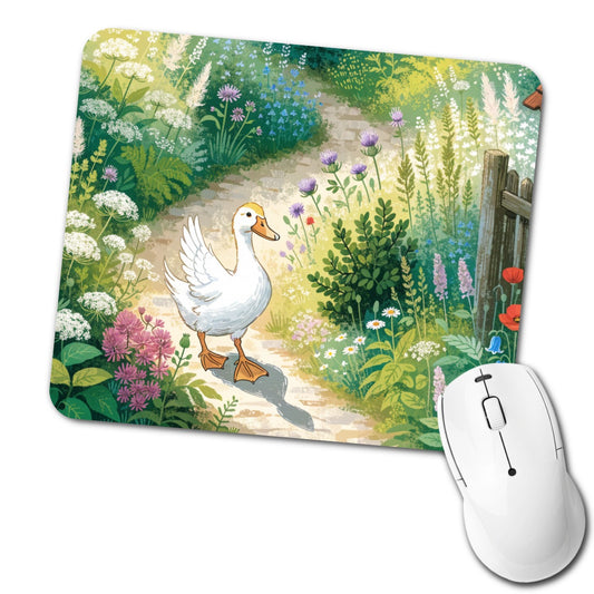 Duck Cottage Garden Low Profile Mouse Pad Mat