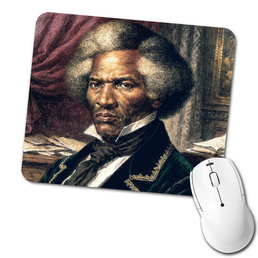 Frederick Douglass Abolitionist Low Profile Mouse Pad Mat