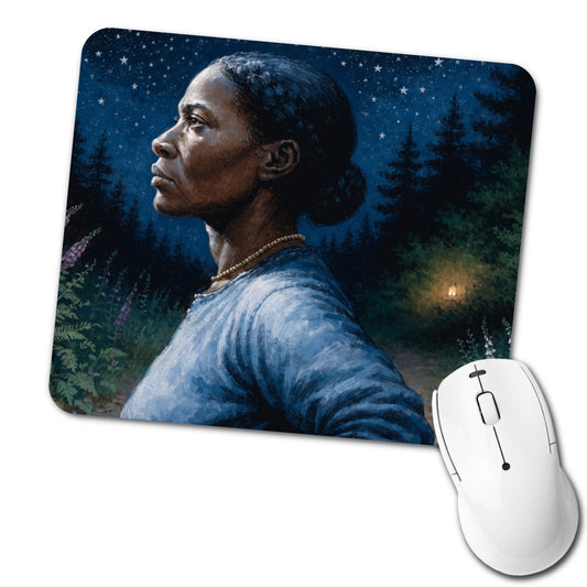 Harriet Tubman Abolitionist Low Profile Mouse Pad Mat