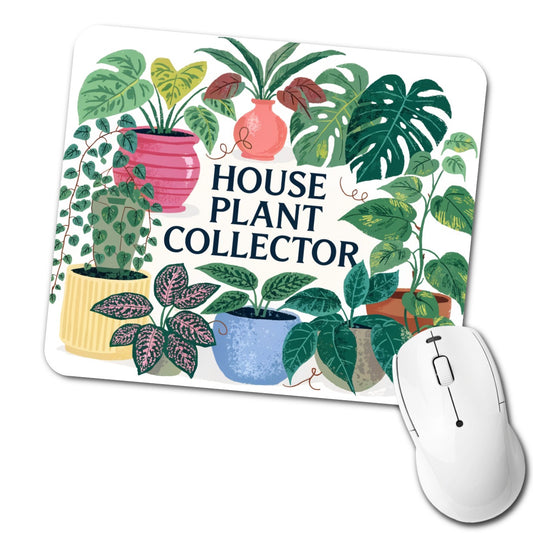 House Plant Collector Low Profile Mouse Pad Mat