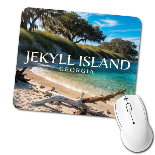 Jekyll Island Georgia Travel Low Profile Mouse Pad Mat