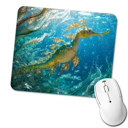 Leafy Seadragon Ocean Low Profile Mouse Pad Mat