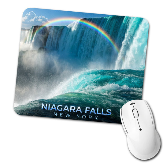Niagara Falls New York Travel Low Profile Mouse Pad Mat
