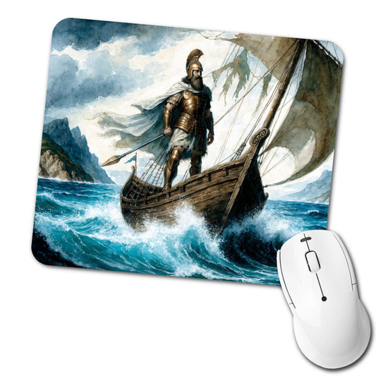 Odysseus Greek Mythology Low Profile Mouse Pad Mat