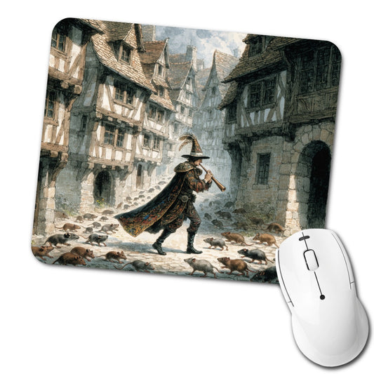 Pied Piper Fairy Tale Low Profile Mouse Pad Mat