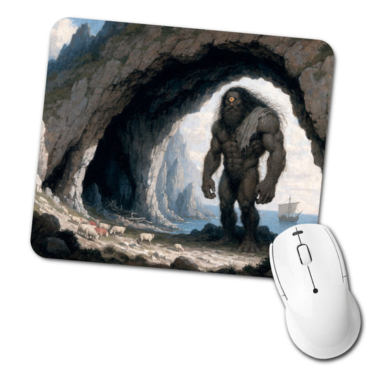 Polyphemus Cyclops Mythology Low Profile Mouse Pad Mat