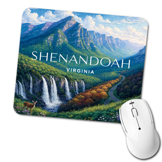 Shenandoah Virginia Travel Low Profile Mouse Pad Mat