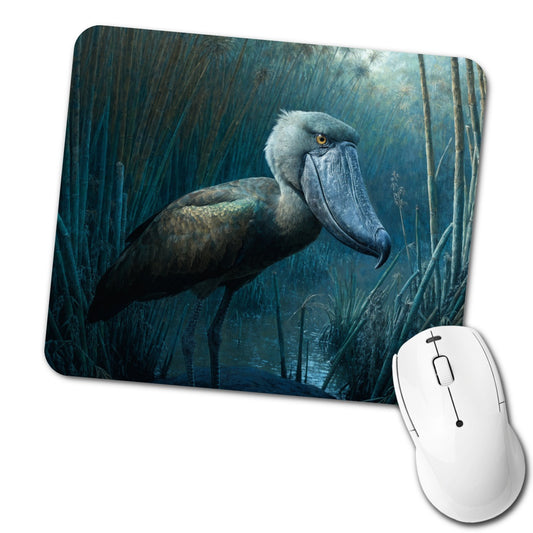 Shoebill Whale Headed Stork Wetlands Low Profile Mouse Pad Mat