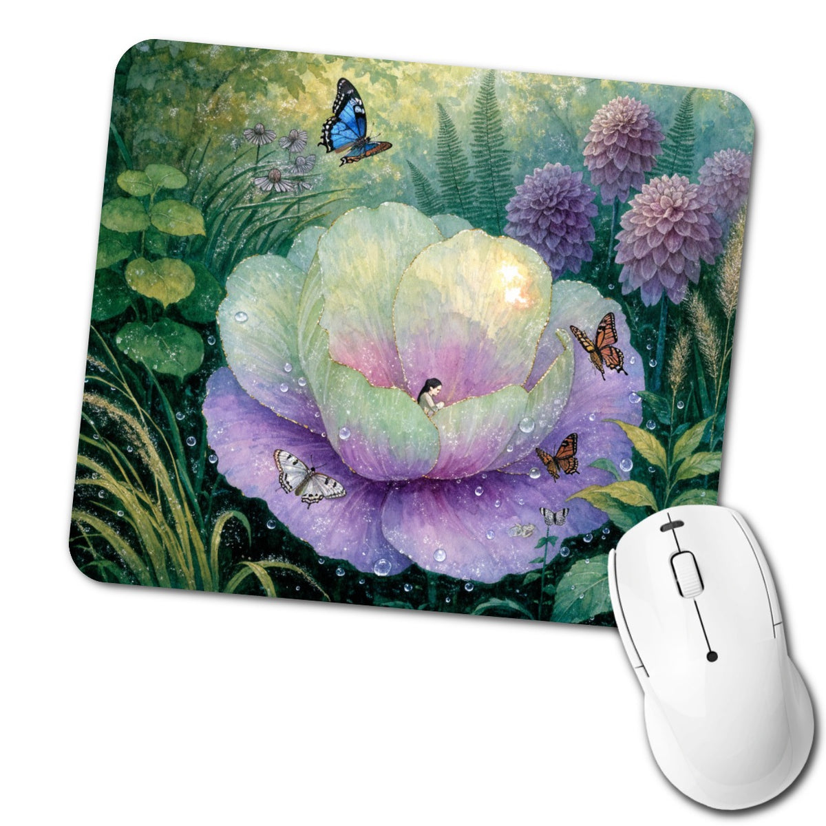 Thumbelina Fairy Tale Low Profile Mouse Pad Mat
