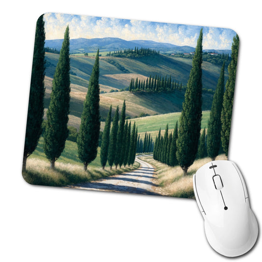 Tuscan Cypress Countryside Low Profile Mouse Pad Mat