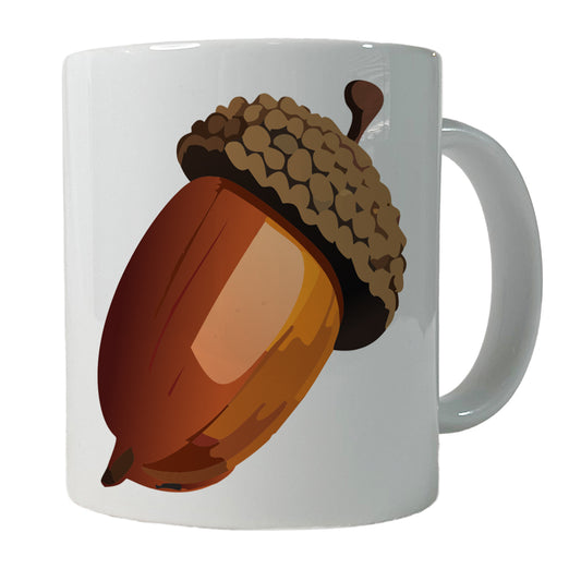 Acorn Nature Ceramic Tea Coffee Mug Cup - 11oz
