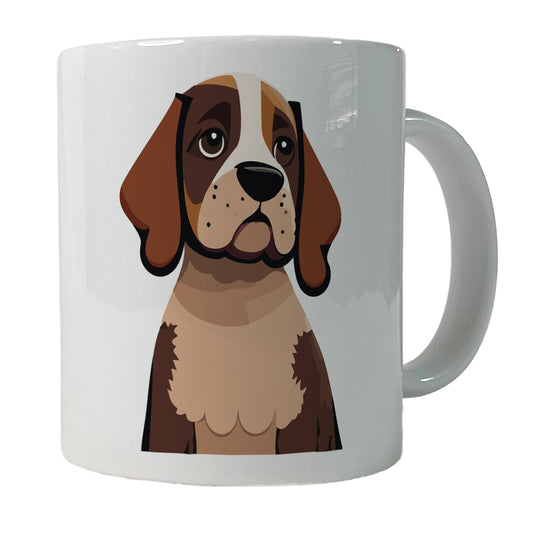 American English Coonhound Dog Ceramic Tea Coffee Mug Cup - 11oz