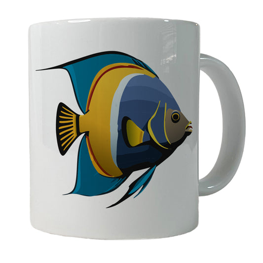 Angelfish Angel Fish Ocean Fresh Water Ceramic Tea Coffee Mug Cup - 11oz