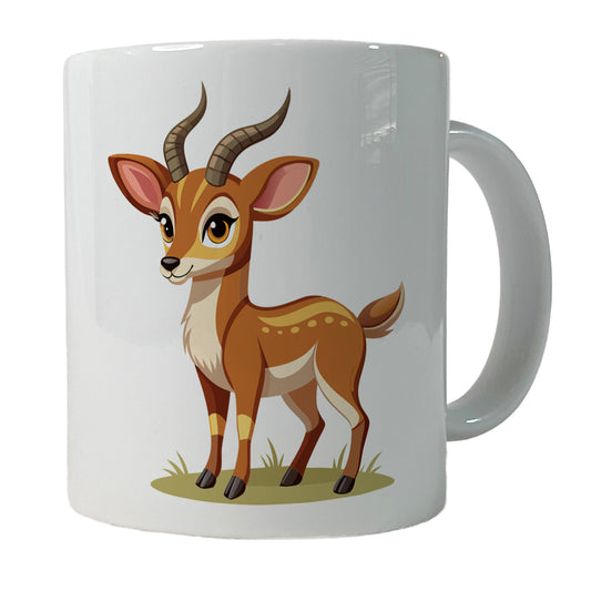 Antelope Cute Ceramic Tea Coffee Mug Cup - 11oz