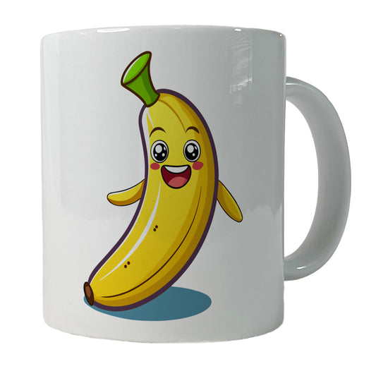 Banana Happy Fruit Ceramic Tea Coffee Mug Cup - 11oz
