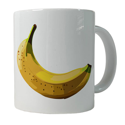 Banana Single Fruit Ceramic Tea Coffee Mug Cup - 11oz