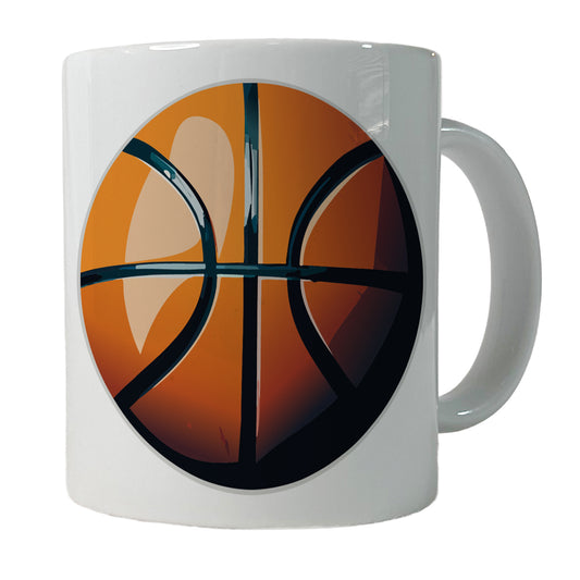 Basketball Sport Ceramic Tea Coffee Mug Cup - 11oz