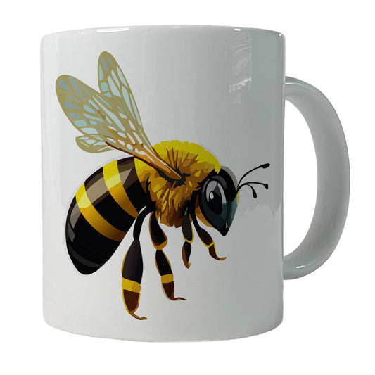 Bee Colorful Ceramic Tea Coffee Mug Cup - 11oz