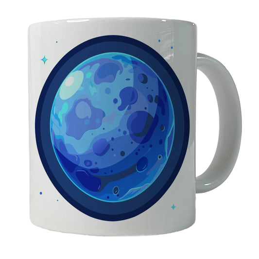 Blue Moon Ceramic Tea Coffee Mug Cup - 11oz