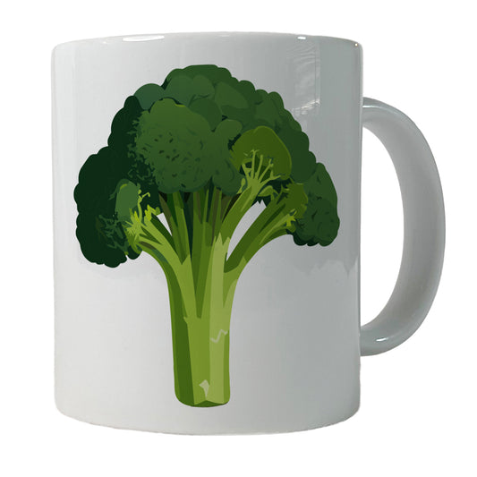 Broccoli Vegetable Vegan Vegetarian Ceramic Tea Coffee Mug Cup - 11oz