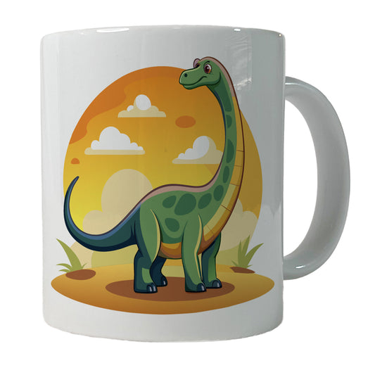 Brontosaurus Ceramic Tea Coffee Mug Cup - 11oz