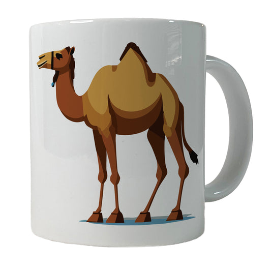 Camel Standing Ceramic Tea Coffee Mug Cup - 11oz