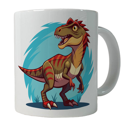 Carnotaurus Dinosaur Ceramic Tea Coffee Mug Cup - 11oz