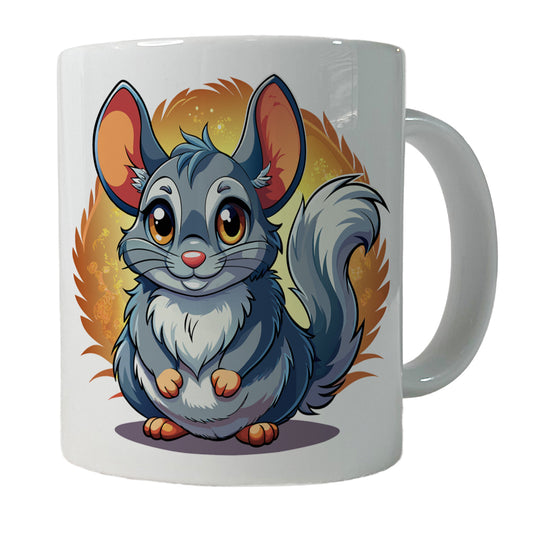 Chinchilla Cute Ceramic Tea Coffee Mug Cup - 11oz