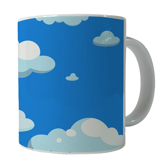Clouds in the Sky Ceramic Tea Coffee Mug Cup - 11oz