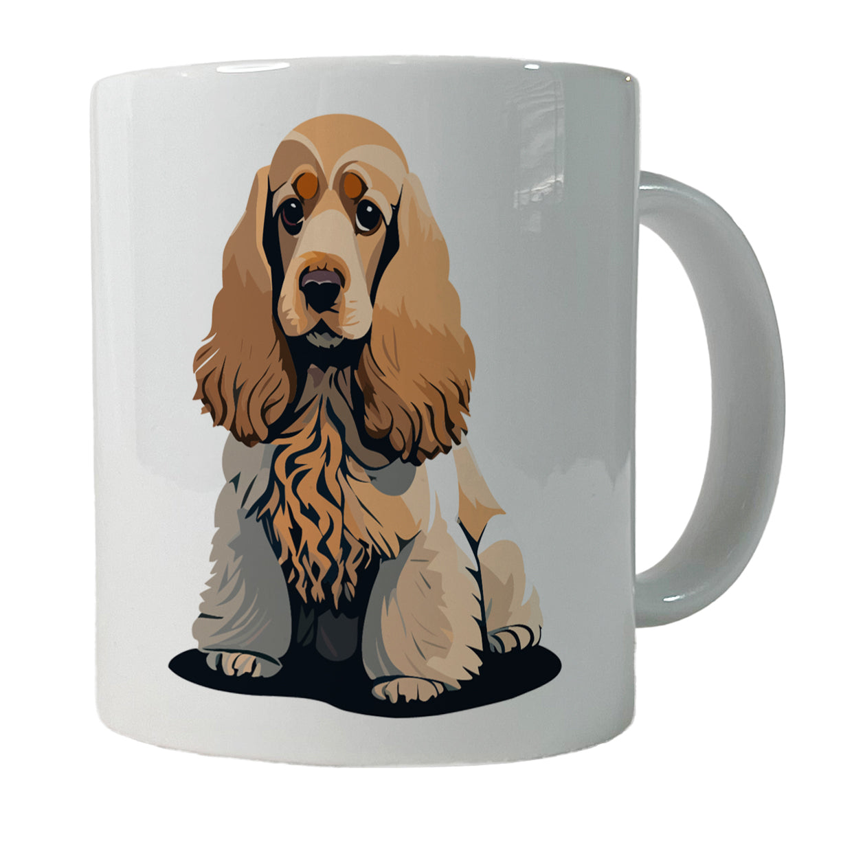 Cocker Spaniel Sitting Ceramic Tea Coffee Mug Cup - 11oz