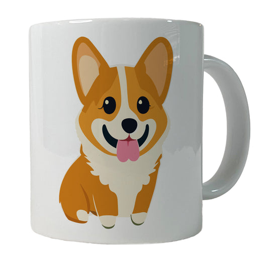 Corgi Dog Sweet Ceramic Tea Coffee Mug Cup - 11oz
