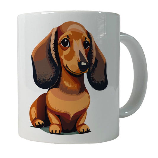 Dachshund Dog Cute Ceramic Tea Coffee Mug Cup - 11oz