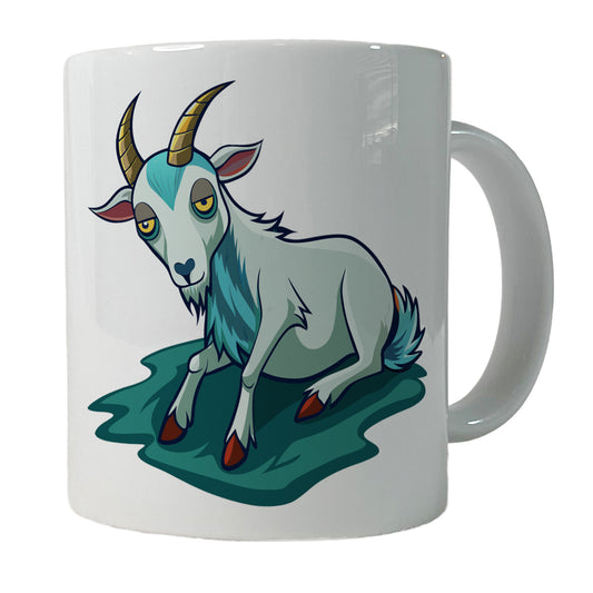 Fainting Goat Funny Ceramic Tea Coffee Mug Cup - 11oz