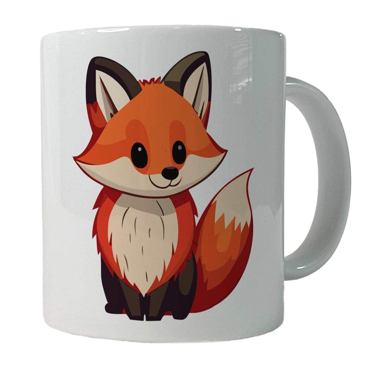 Fox Standing Ceramic Tea Coffee Mug Cup - 11oz